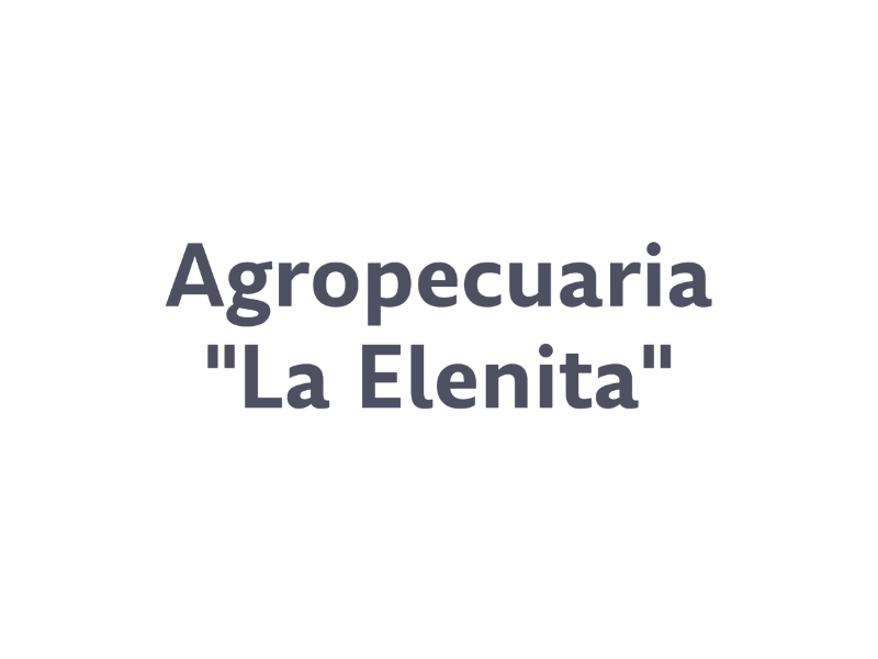 Logo de Agropecuaria La Elenita